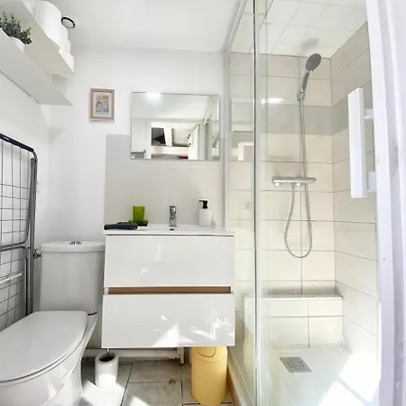 דירה Saint-martin 1 Min To Les Halles Wi-fi *